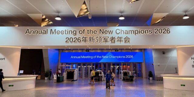 World Economic Forum’s Annual Meeting of the New Champions · Dalian, China · June 2026